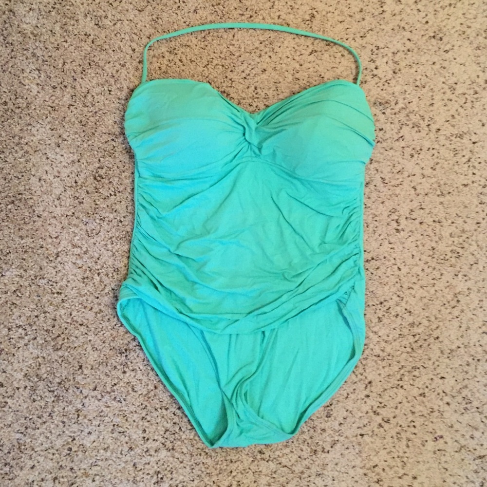 La Blanca Mint One Piece Swimsuit